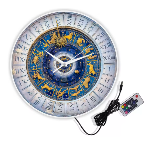 Horloge Murale Signe Du Zodiaque