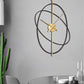 Horloge Murale Ovale Minimaliste