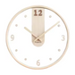 Horloge Murale Scandinave Bois & Bambou