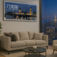 Horloge Murale Panorama Skyline Londres
