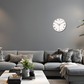 Horloge Murale Ronde 20 cm Effet Marbre