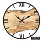 Horloge Murale Style Bois